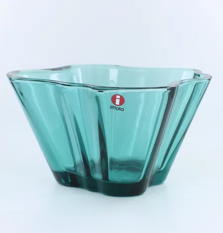 Kulho Iittala, Alvar Aalto, 75mm, sea blue
