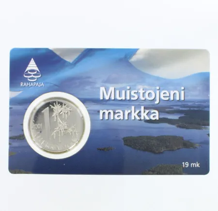 Markka, Suomi 200, Muistojeni Markka BU, Lyöntimäärä: 500 000, kuparinikkeliä