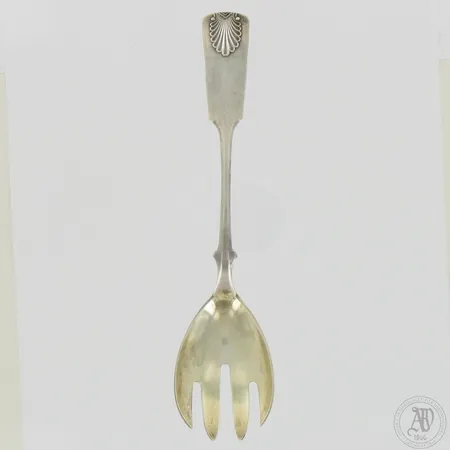 Otinlusikka, pituus 170mm, Musla, valmistettu 1948, Turku, 813,  Paino: 30,1 g