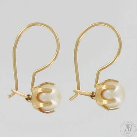 Helmikorvakorut, korkeus 15mm, leveys 5mm, 585br,  Paino: 0,9 g
