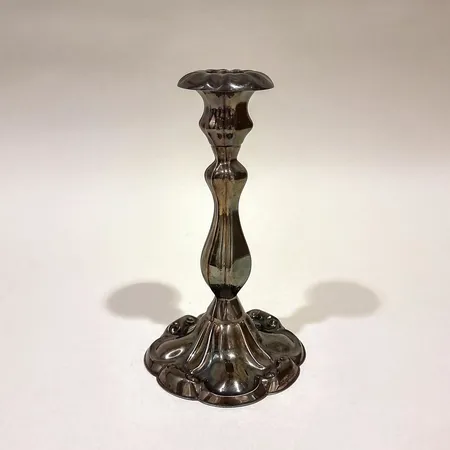 Kynttilänjalka, korkeus 180mm, Kultakeskus Oy, 830br,  Paino: 243,6 g