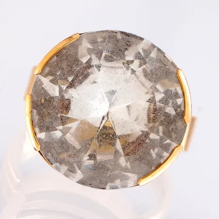 Kivisormus, koko 16½, 585br,  Paino: 6,9 g