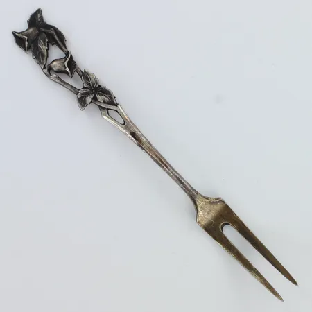 Leikkelehaarukka, kaiverrettu, pituus 118mm, 813h,  Paino: 9,9 g