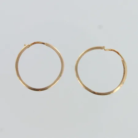 Korvarenkaat, taittuneet, Ø15mm, 585,  Paino: 0,5 g