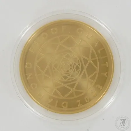 Kultaraha Rahapaja Oy, Diamond Proof Quality 2003, 750,  Paino: 8,6 g