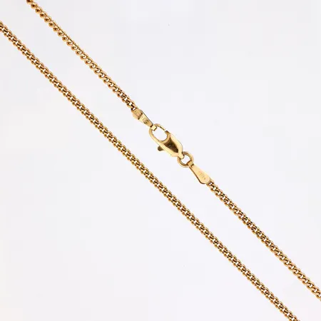 Panssarikaulaketju, pituus 46cm, leveys 1,5mm, 375,  Paino: 4 g