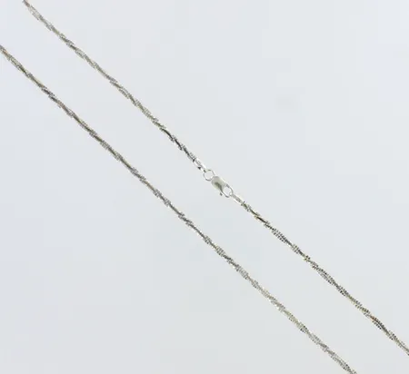 Kaulaketju, pituus 46cm, 925,  Paino: 5,9 g