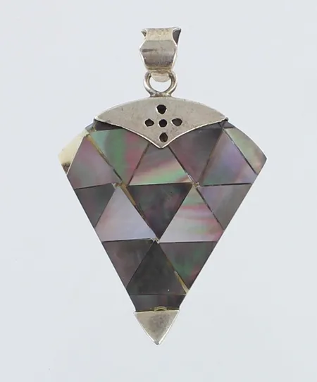 Viallinen riipus, korkeus 45mm, 925br,  Paino: 5,2 g