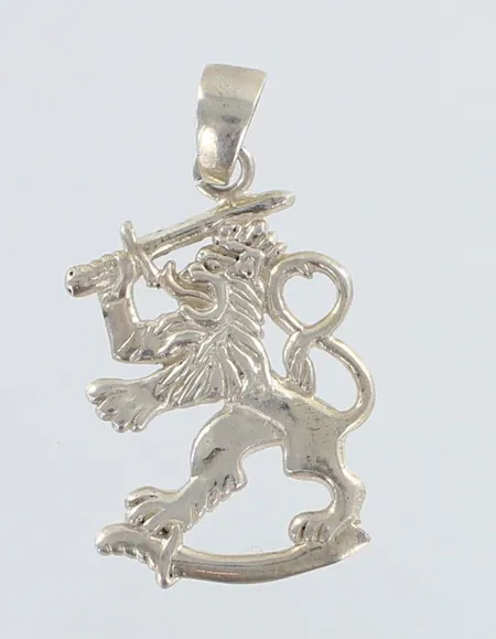 Leijonariipus, korkeus 42mm, leimaamaton 800,  Paino: 7,1 g