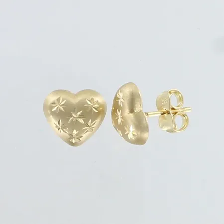 Korvakorut, korkeus 7,8mm, 585,  Paino: 0,8 g