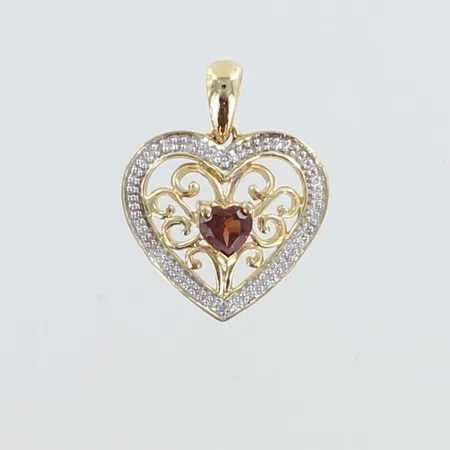 Kiviriipus timanteilla 2xn.0.005ct, korkeus 20mm, 585br,  Paino: 1,9 g