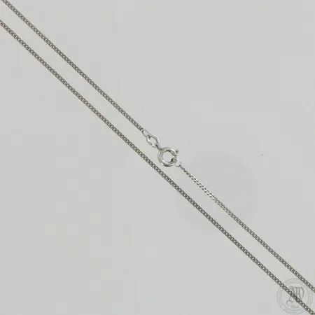 Panssarikaulaketju, pituus 50cm, leveys 1mm, 835,  Paino: 3,2 g