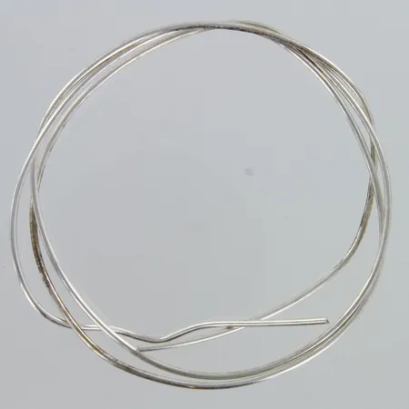Hopealankaa, n.57cm, 925,  Paino: 6,7 g