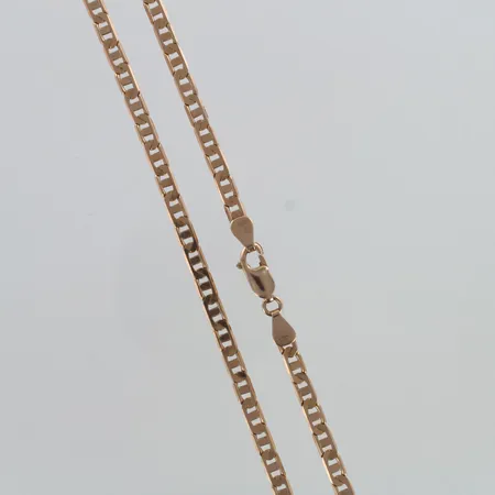 Kaulaketju, pituus 56cm, leveys 3,9mm, 585,  Paino: 17,5 g
