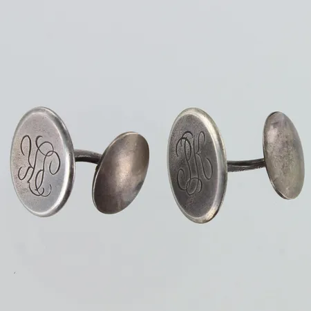 Kalvosinnapit, kaiverrettu, mitat 21x15mm, 813br,  Paino: 11,9 g