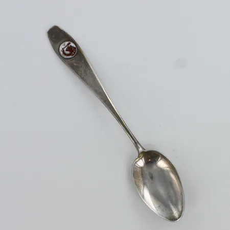Kahvilusikka, vääntynyt, pituus 124mm, 813h,  Paino: 10,1 g