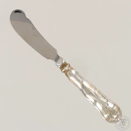 Voiveitsi, Chippendale, kaiverrettu ja käytön jälkiä, pituus 182mm, 830br,  Paino: 67,9 g