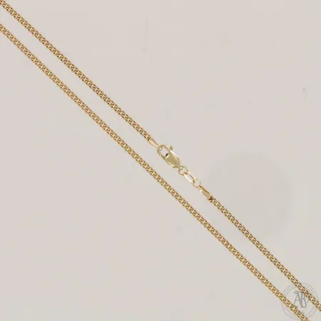 Panssarikaulaketju, pituus 54cm ja leveys 2mm, 585,  Paino: 7,5 g