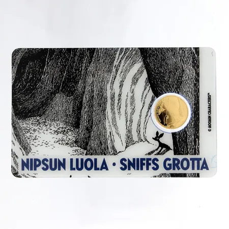 Kultaraha 2,5 Dollars, Nipsun Luola, 999,  Paino: 0,5 g