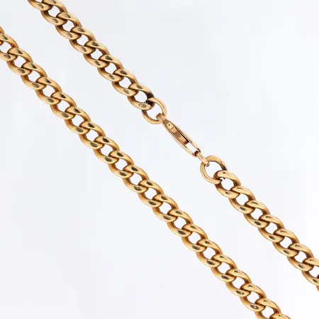 Panssarikaulaketju, pituus 53cm, leveys 4,5mm, 585,  Paino: 16,7 g