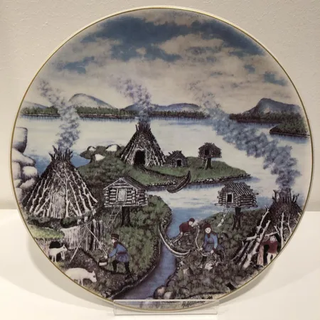 Vuosilautanen Arabia, Anders Alariesto 1980, Ø 30cm