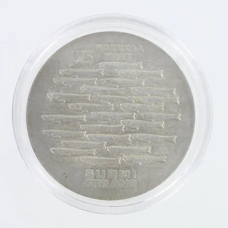 Juhlaraha, Turku 1229-1979, nimellisarvo 25mk, 500,  Paino: 26,1 g