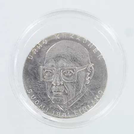 Juhlaraha, Urho Kekkonen 1981, nimellisarvo 50mk, 500, Paino: 20 g