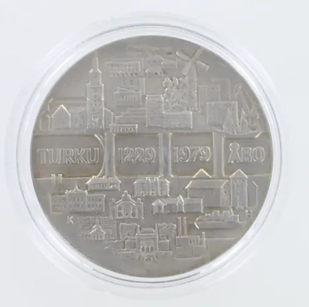 Juhlaraha, Turku 1229-1979, nimellisarvo 25mk, 500, Paino: 0 g