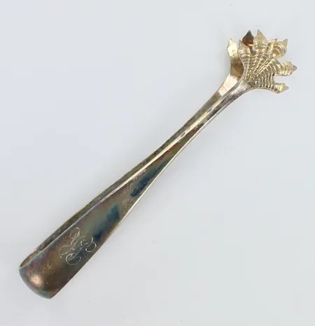 Sokeripihdit, kaiverrettu, pituus 100mm,  Paino: 16,1 g