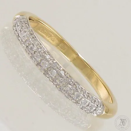 Timanttisormus 43xn.0.005ct, koko 18, 585,  Paino: 2 g