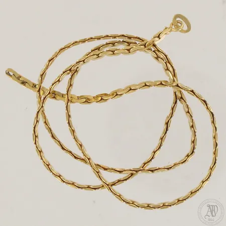 Viallinen kaulaketju, 585,  Paino: 6,8 g