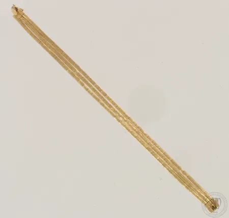 Ranneketju, pituus 195mm ja leveys 9mm, 750,  Paino: 17,5 g