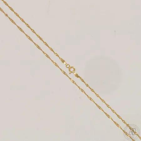 Singapore-kaulaketju, pituus 55cm, 585,  Paino: 2,8 g