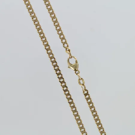 Panssarikaulaketju, pituus 45,5cm, leveys 3,3mm, 585,  Paino: 12,8 g