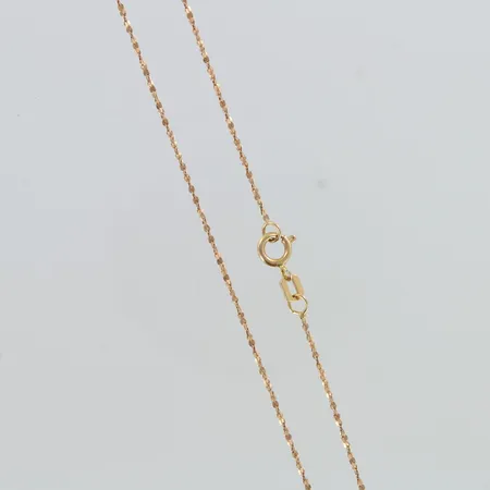 Singapore-kaulaketju, pituus 42,5cm, 585,  Paino: 1,2 g