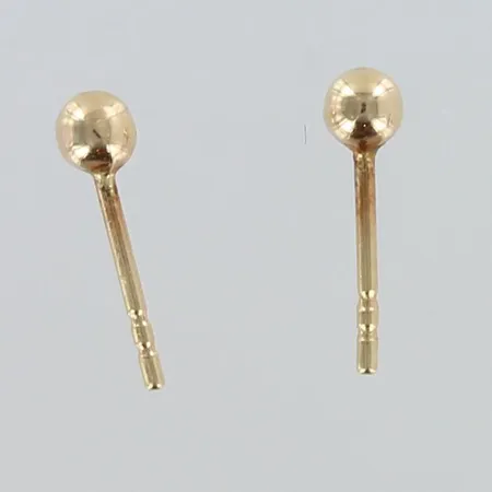 Korvakorut, korkeus 3mm, taustat puuttuu, 585,  Paino: 0,2 g