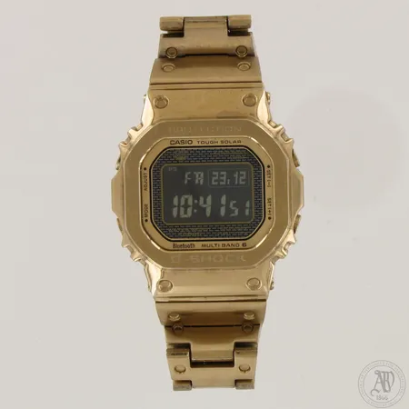 Teräsrannekello Casio G-Shock, 88W1PG, 181241A0462, multi band 6, bluetooth, Casio tough solar, taulun mitat 45x55mm, lisäpalat ja laatikko