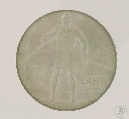 Juhlaraha, Lahti MM 1978, nimellisarvo 25mk, 500,  Paino: 26,6 g