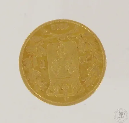 Kultaraha Ranska 1818, 20 frangia, 900,  Paino: 6,5 g