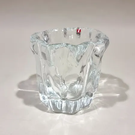 Maljakko, Iittala, Kalvolan Kanto, signeeraus Tapio Wirkkala 2008, korkeus 14cm, Ø 14cm