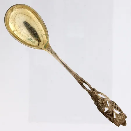 Hillolusikka, kaiverrettu, Käpy, pituus 132mm, 813,  Paino: 14,1 g
