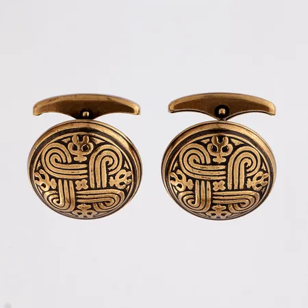 Kalvosinnapit, Kalevala Koru, Hannunvaakuna, Ø 19mm, pronssia