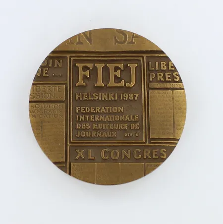 Pronssimitali Fiej, Helsinki 1987