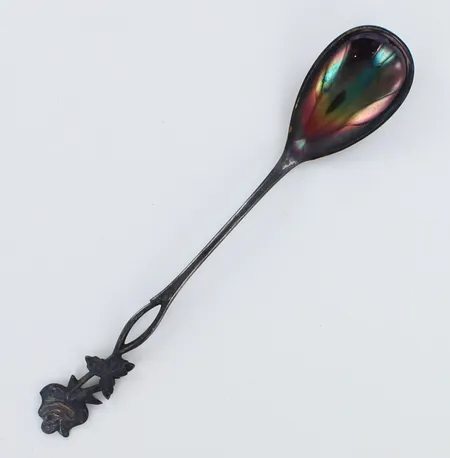 Sokerilusikka, Ruusu, pituus 125mm, 813,  Paino: 11 g