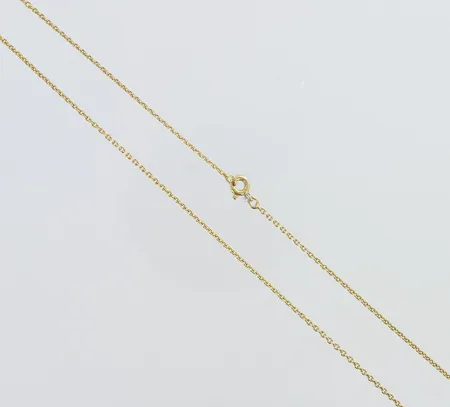 Kaulaketju, pituus 48cm, 585,  Paino: 3 g