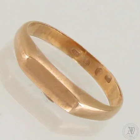 Sormus, koko 16¼, 585,  Paino: 1,2 g