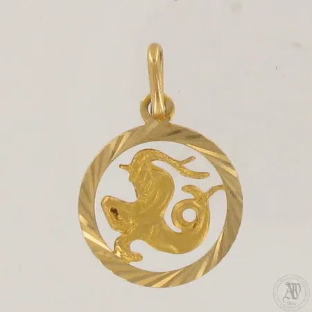 Horoskooppiriipus, korkeus 25mm, leveys 17mm, 750, Paino: 2,4 g