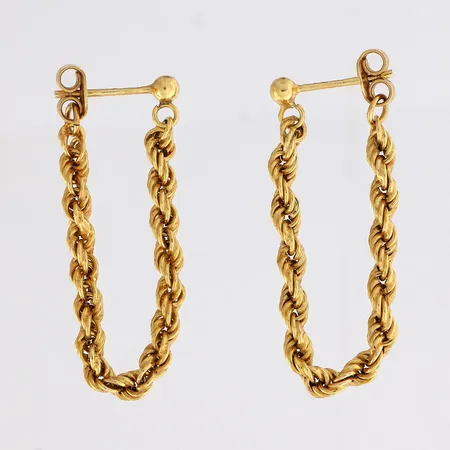 Korvakorut, korkeus 39mm, 585, Paino: 2,8 g