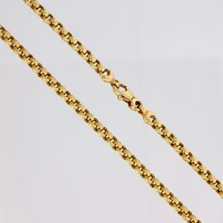 Papukaulaketju, pituus 45cm, leveys 2,7mm, 585, Paino: 7,8 g