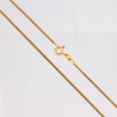 Panssarikaulaketju, pituus 60,5cm, leveys 1,5mm, 585,  Paino: 5 g